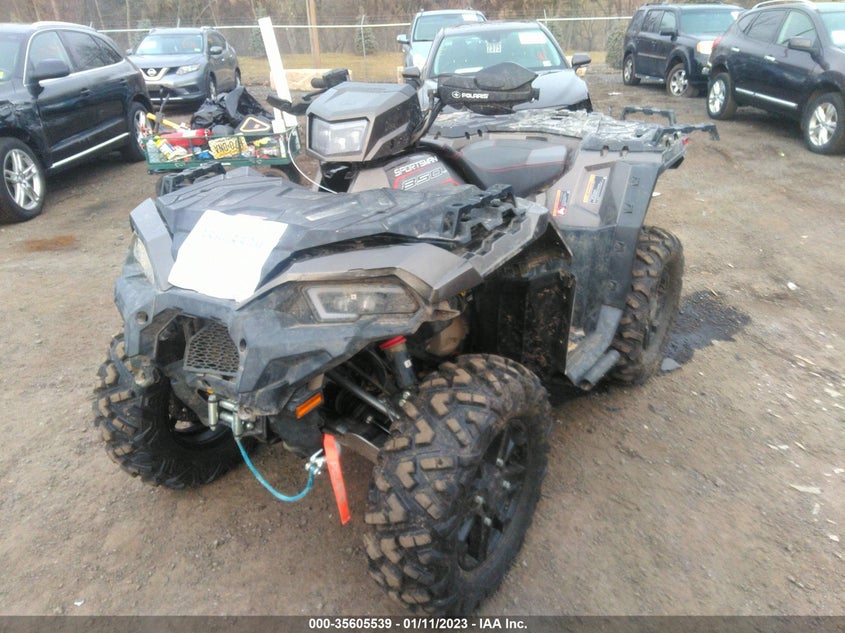 VIN 4XASXZ854NB199923 2022 POLARIS SPORTSMAN 850 ULTIMATE TRAIL LE