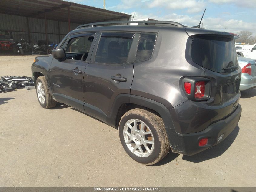 VIN ZACNJABB7LPL42340 2020 JEEP RENEGADE LATITUDE