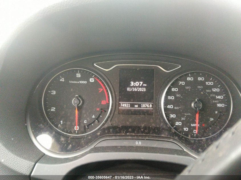 2015 AUDI S3/A3 2.0T PREMIUM - WAUBFGFF0F1005355