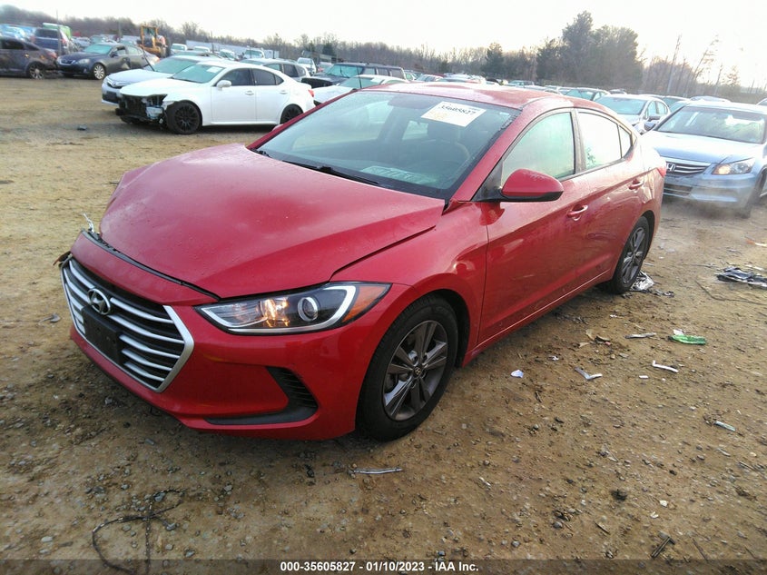 VIN 5NPD84LF1JH252913 2018 HYUNDAI ELANTRA SEL