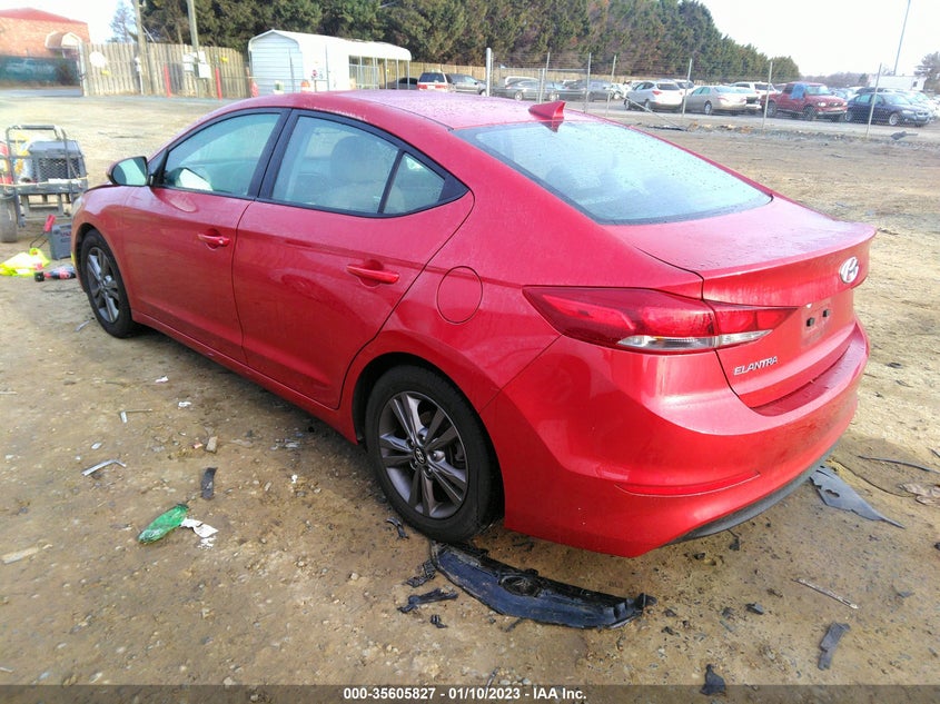 VIN 5NPD84LF1JH252913 2018 HYUNDAI ELANTRA SEL