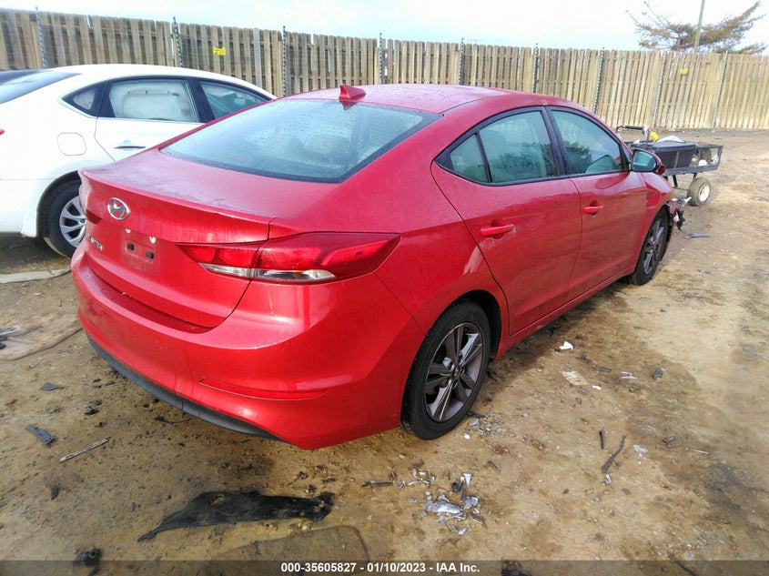 VIN 5NPD84LF1JH252913 2018 HYUNDAI ELANTRA SEL