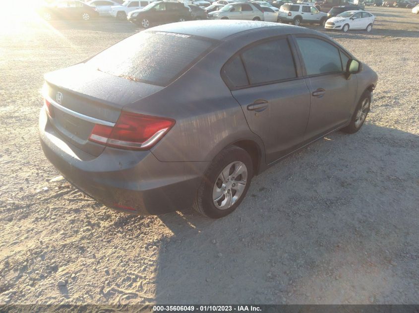 2013 HONDA CIVIC SDN LX 19XFB2F56DE060123