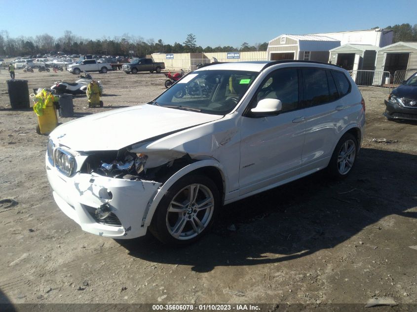 2014 BMW X3 XDRIVE35I - 5UXWX7C54E0E75584