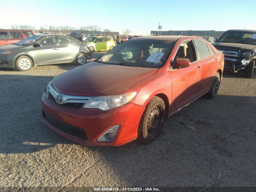 2014 TOYOTA CAMRY HYBRID 4T1BD1FK1EU112815