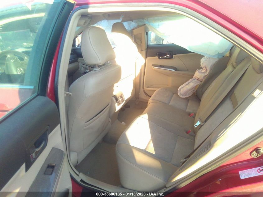 2014 TOYOTA CAMRY HYBRID 4T1BD1FK1EU112815