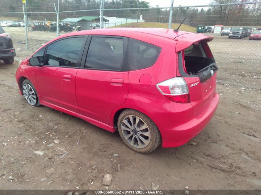 2013 HONDA FIT SPORT JHMGE8H56DC026488
