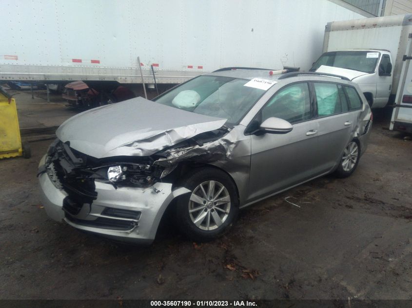 2015 VOLKSWAGEN GOLF SPORTWAGEN TSI S 3VWC17AU7FM511521