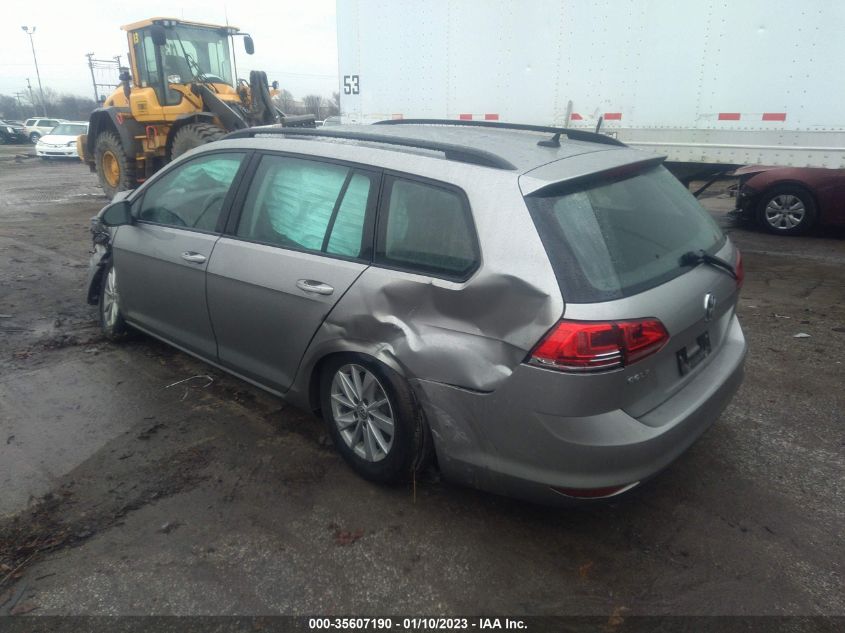 2015 VOLKSWAGEN GOLF SPORTWAGEN TSI S 3VWC17AU7FM511521