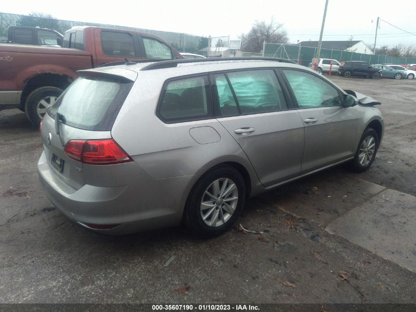2015 VOLKSWAGEN GOLF SPORTWAGEN TSI S 3VWC17AU7FM511521