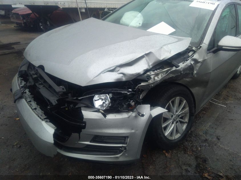 2015 VOLKSWAGEN GOLF SPORTWAGEN TSI S 3VWC17AU7FM511521
