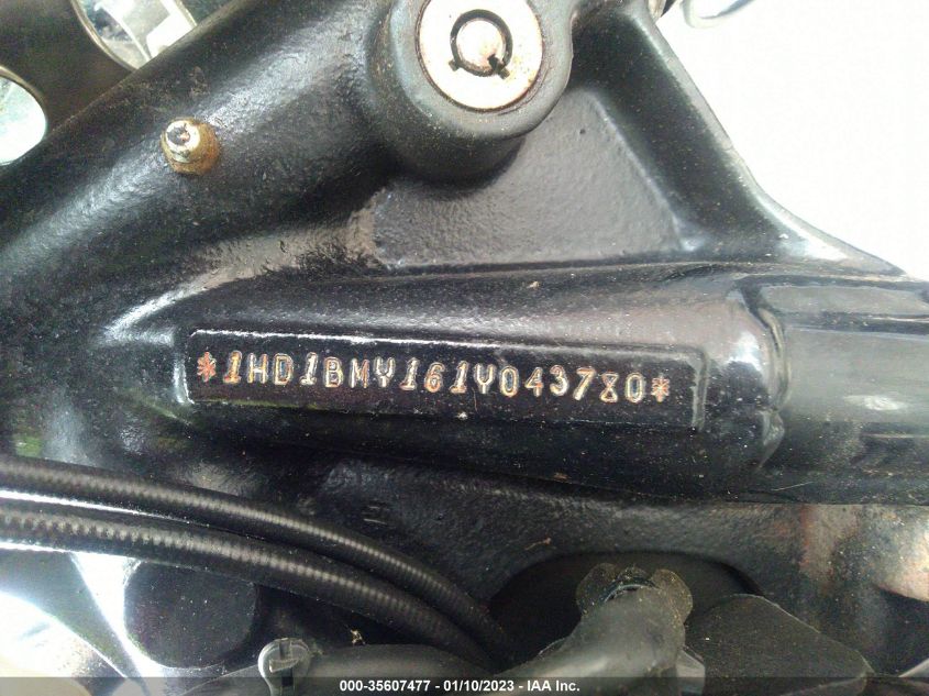 2001 HARLEY-DAVIDSON FLSTF 1HD1BMY161Y043780