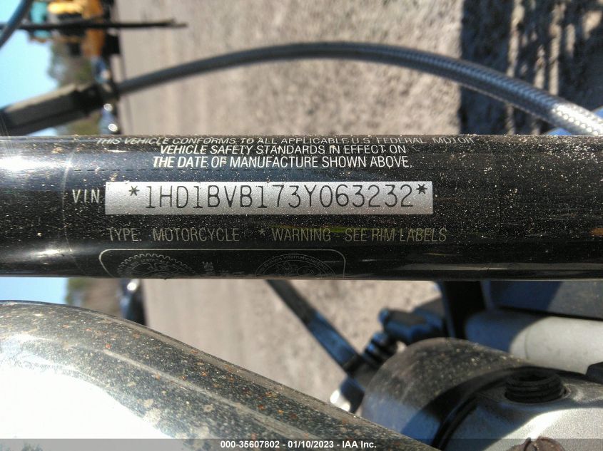 2003 HARLEY-DAVIDSON FXSTI 1HD1BVB173Y063232