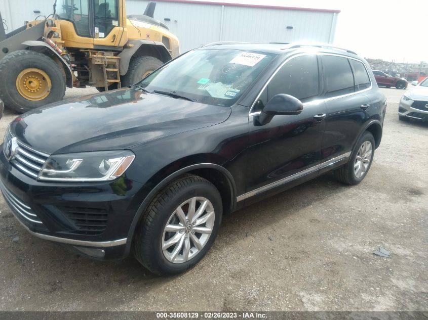 2015 VOLKSWAGEN TOUAREG SPORT W/TECHNOLOGY WVGEF9BP7FD005504