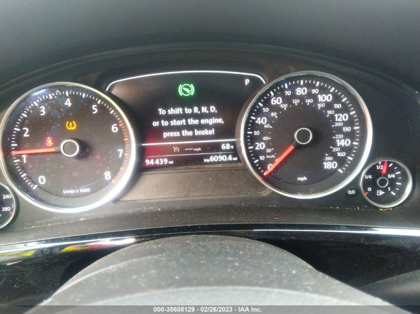 2015 VOLKSWAGEN TOUAREG SPORT W/TECHNOLOGY WVGEF9BP7FD005504
