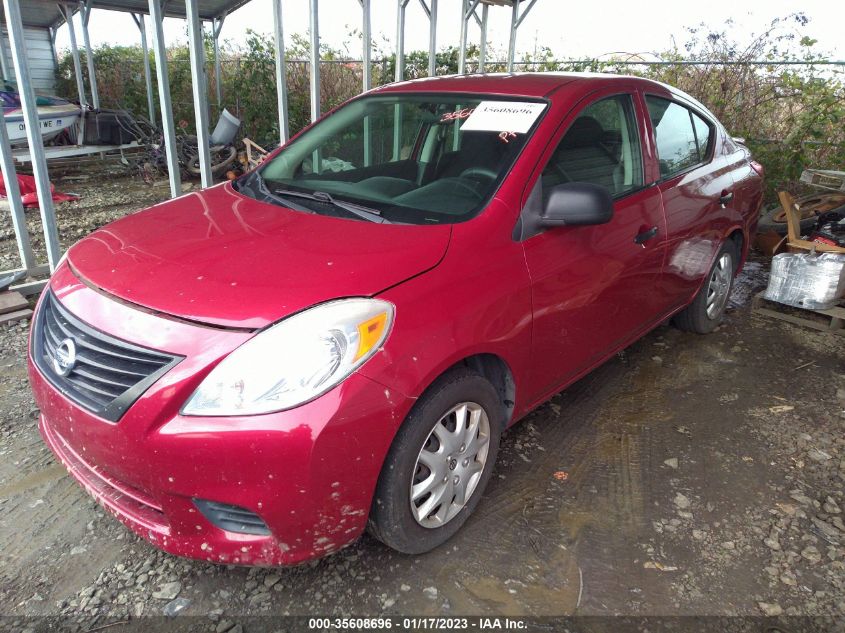 2014 NISSAN VERSA S PLUS - 3N1CN7AP0EL844622
