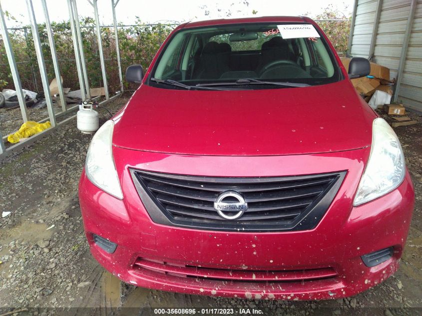 2014 NISSAN VERSA S PLUS - 3N1CN7AP0EL844622