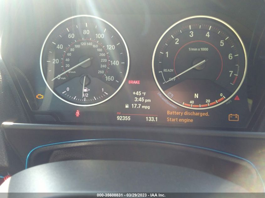 2015 BMW 2 SERIES M235I XDRIVE - WBA1J9C59FV371289