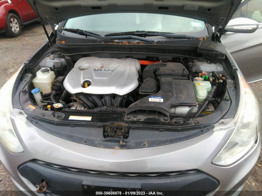 2013 HYUNDAI SONATA HYBRID LIMITED KMHEC4A41DA095458