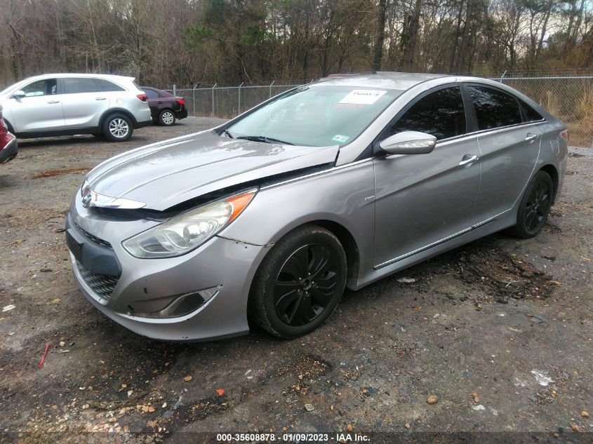 2013 HYUNDAI SONATA HYBRID LIMITED KMHEC4A41DA095458