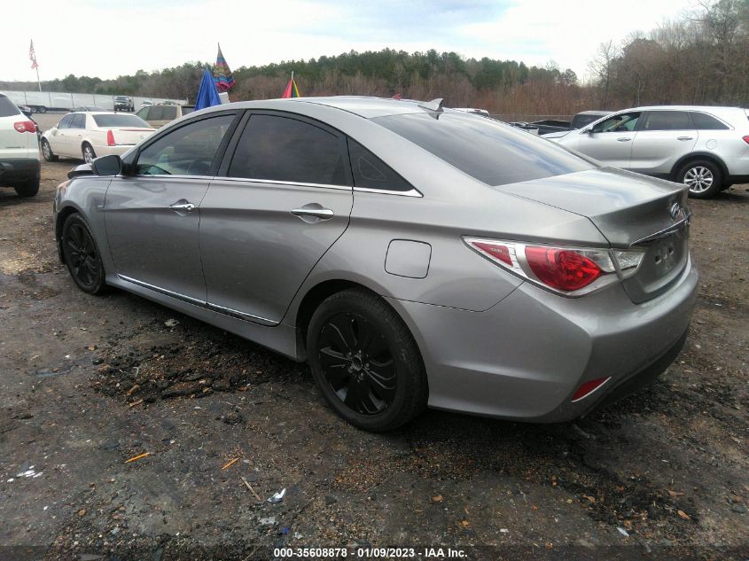 2013 HYUNDAI SONATA HYBRID LIMITED KMHEC4A41DA095458