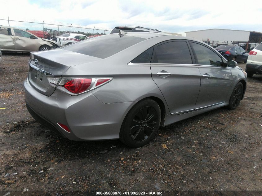 2013 HYUNDAI SONATA HYBRID LIMITED KMHEC4A41DA095458