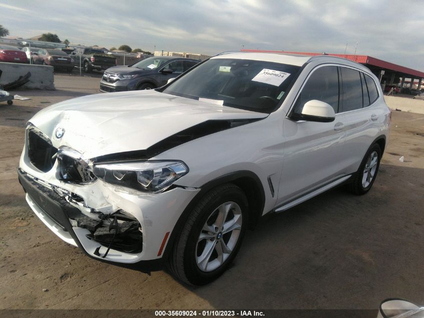 5UXTR7C51KLF24568 2019 BMW X3, photo no. 2