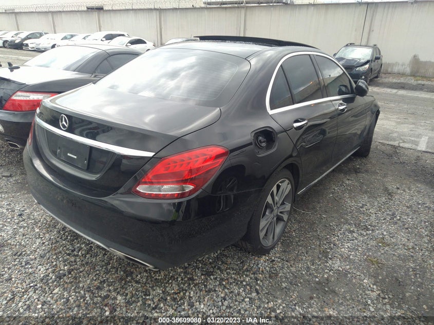 VIN 55SWF4JB4HU209107 2017 MERCEDES-BENZ C-CLASS C 300