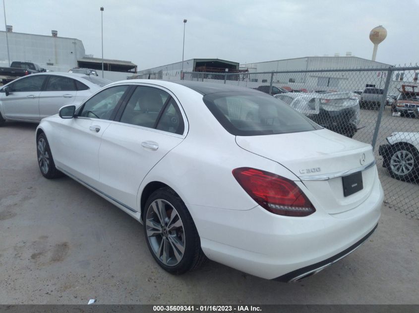 2019 MERCEDES-BENZ C-CLASS C 300 55SWF8EB1KU307276