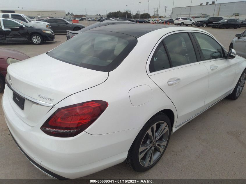 2019 MERCEDES-BENZ C-CLASS C 300 55SWF8EB1KU307276