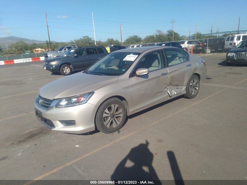 2013 HONDA ACCORD SDN LX 1HGCR2F35DA215455