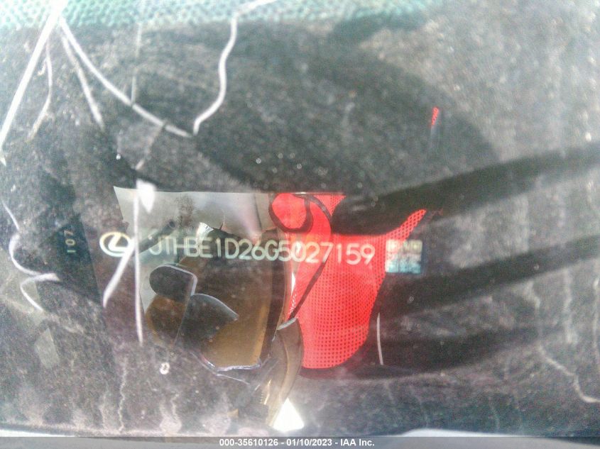 2016 LEXUS IS 350 - JTHBE1D26G5027159