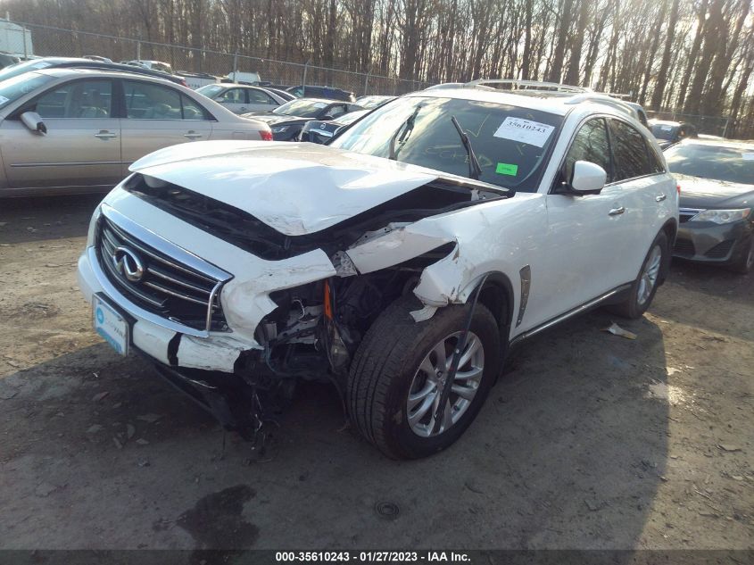 2013 INFINITI FX37 JN8CS1MU6DM140518