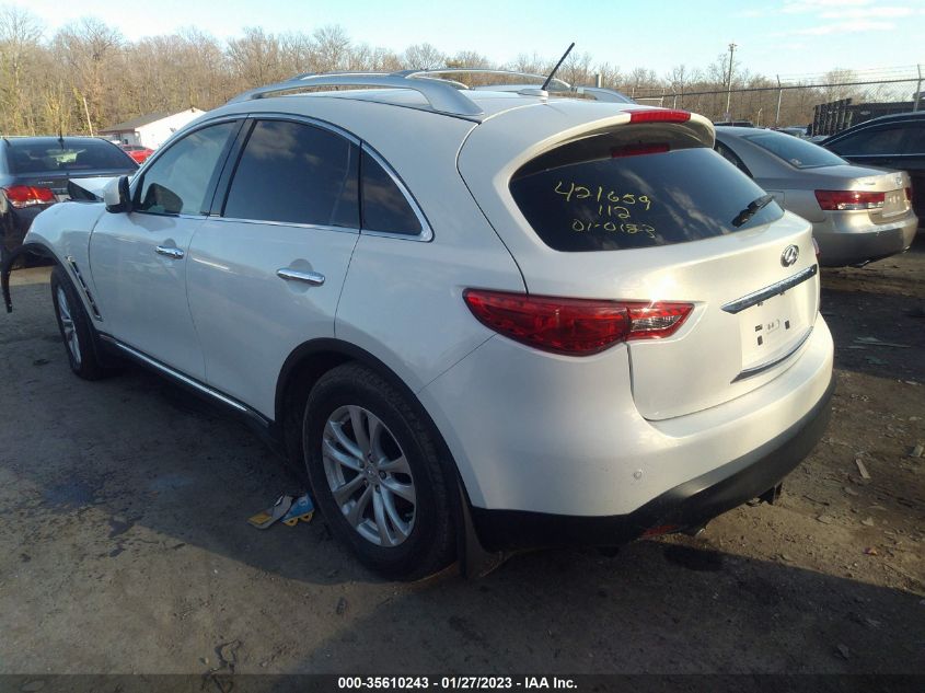 2013 INFINITI FX37 JN8CS1MU6DM140518