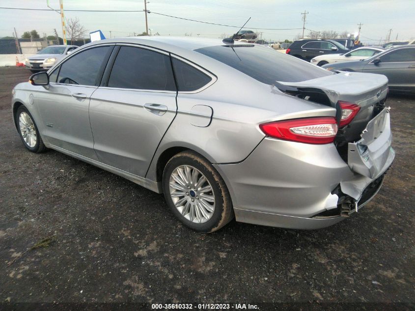 2014 FORD FUSION ENERGI SE LUXURY 3FA6P0PU1ER395396