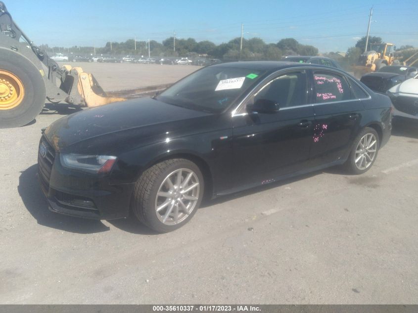 2015 AUDI A4 PREMIUM PLUS - WAUFFAFL5FN025713