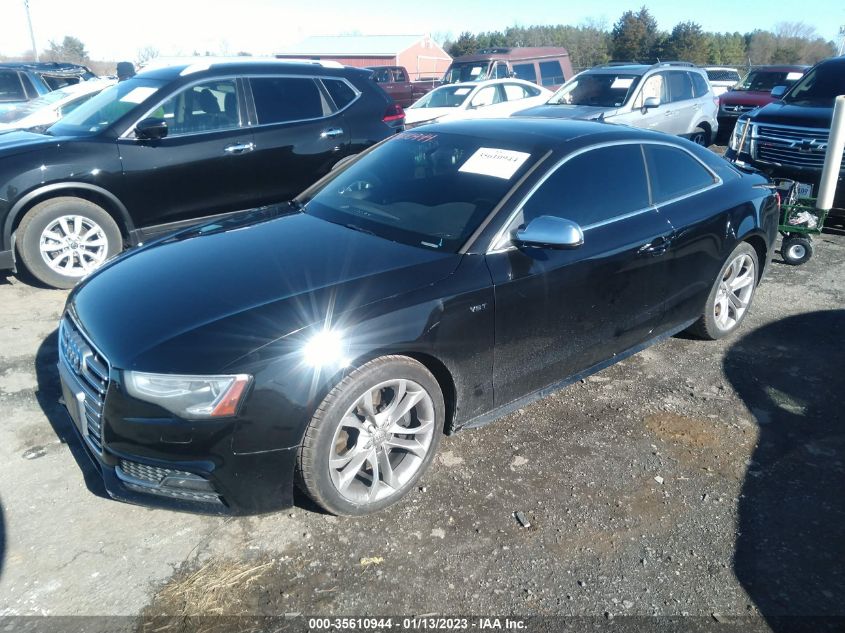 2013 AUDI S5 PRESTIGE WAUVGAFR2DA001273
