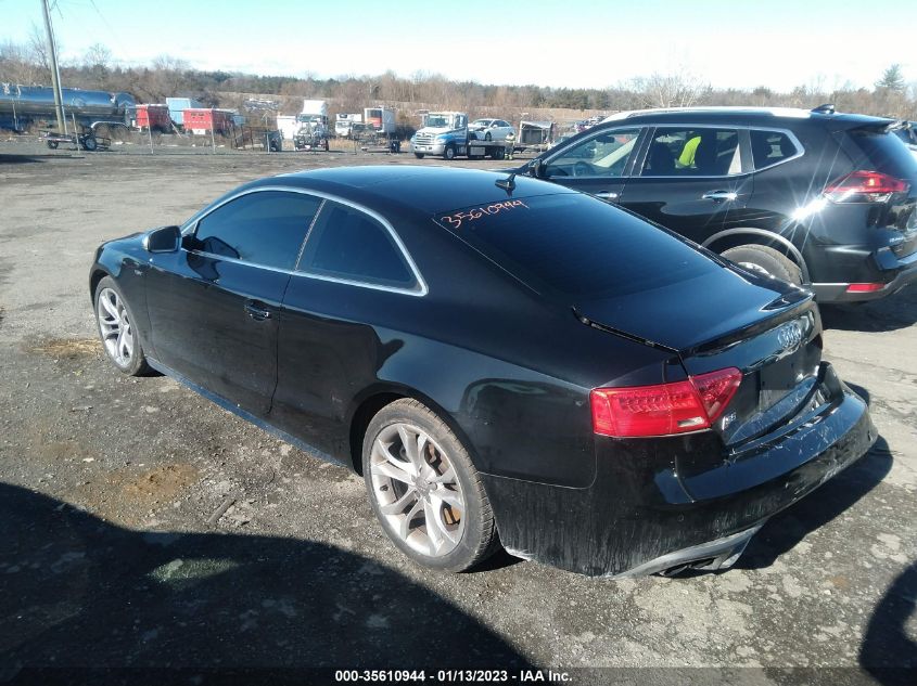 2013 AUDI S5 PRESTIGE WAUVGAFR2DA001273
