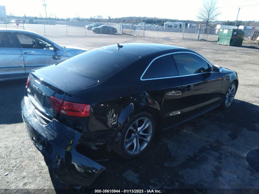2013 AUDI S5 PRESTIGE WAUVGAFR2DA001273