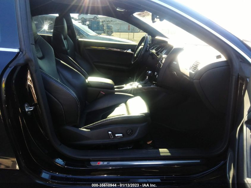 2013 AUDI S5 PRESTIGE WAUVGAFR2DA001273