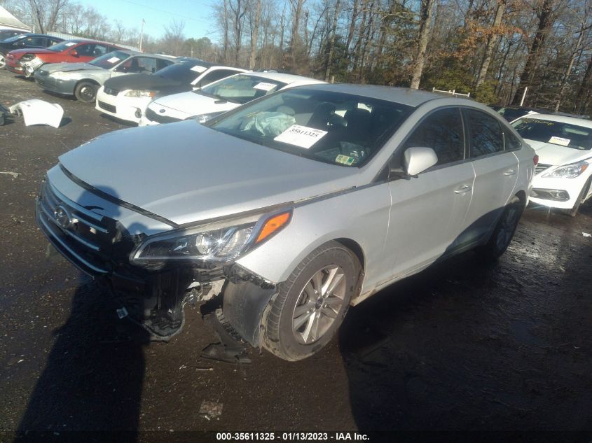 2016 HYUNDAI SONATA 2.4L SE - 5NPE24AF7GH288185