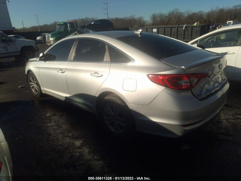 2016 HYUNDAI SONATA 2.4L SE - 5NPE24AF7GH288185