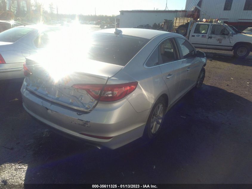 2016 HYUNDAI SONATA 2.4L SE - 5NPE24AF7GH288185