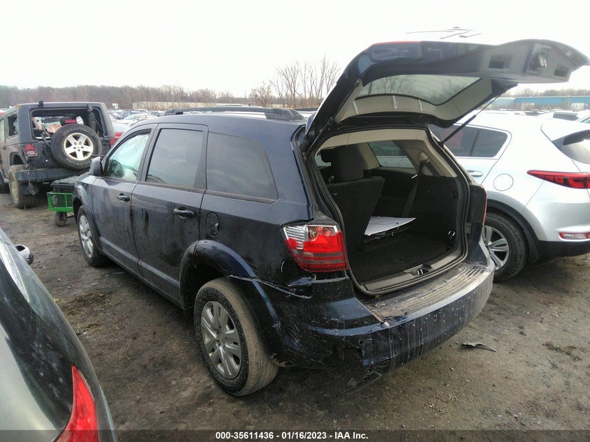 VIN 3C4PDCAB9LT219079 2020 DODGE JOURNEY SE VALUE