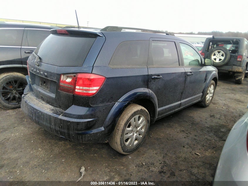 VIN 3C4PDCAB9LT219079 2020 DODGE JOURNEY SE VALUE