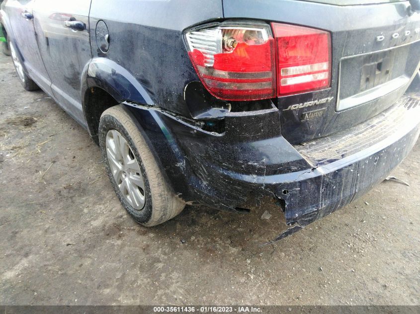 VIN 3C4PDCAB9LT219079 2020 DODGE JOURNEY SE VALUE