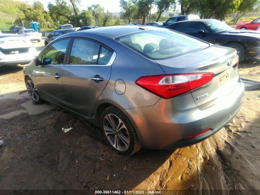2015 KIA FORTE EX - KNAFX4A83F5280720