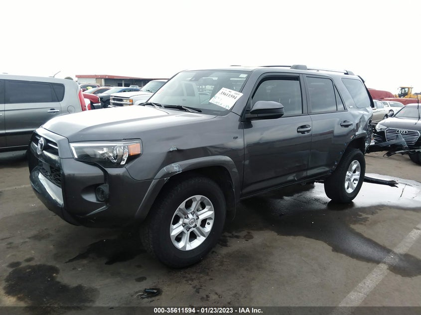 VIN JTEEU5JR3M5247019 2021 TOYOTA 4RUNNER SR5