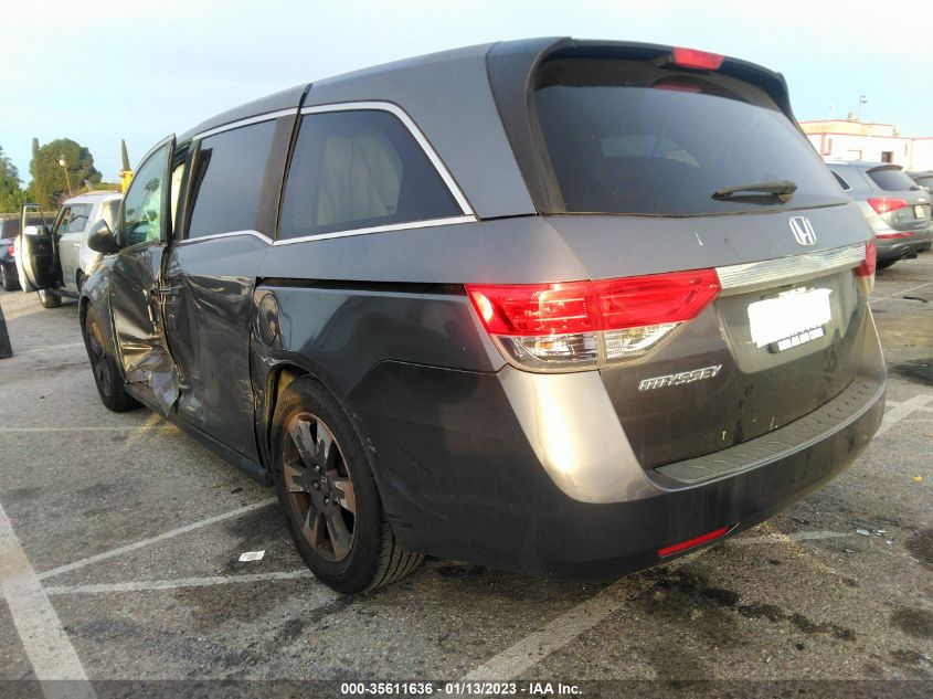 2014 HONDA ODYSSEY EX-L 5FNRL5H63EB128424
