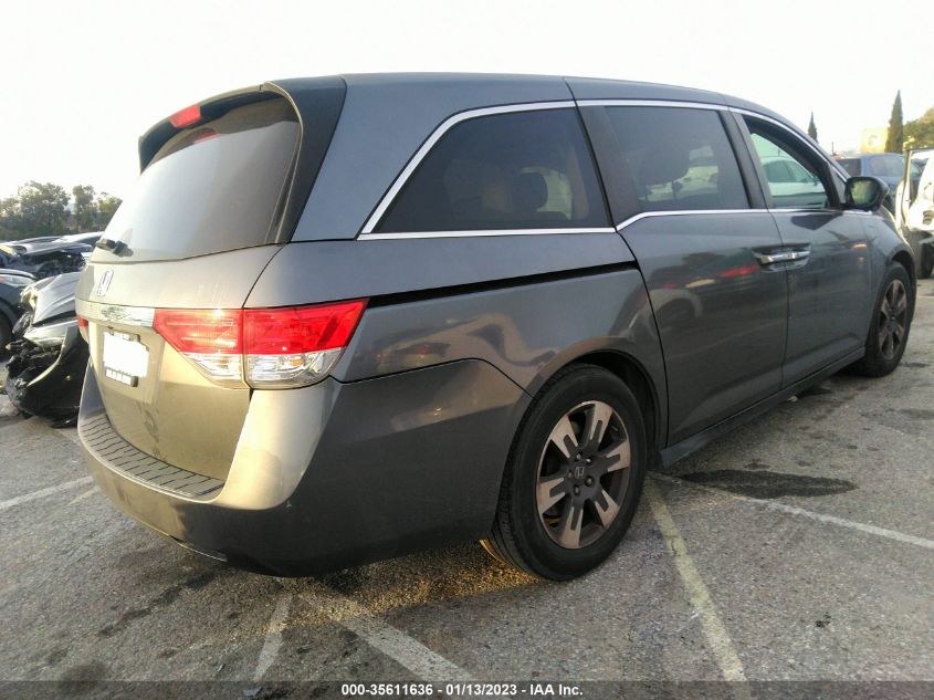 2014 HONDA ODYSSEY EX-L 5FNRL5H63EB128424